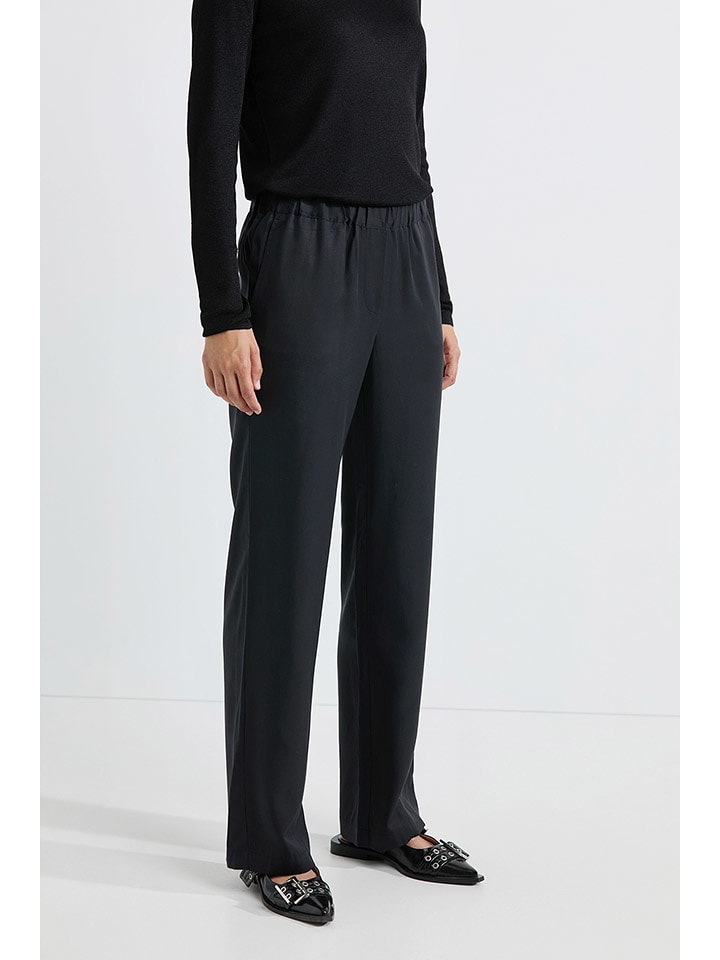 Josephine & Co Spodnie "Angelo" w kolorze czarnym rozmiar: 34