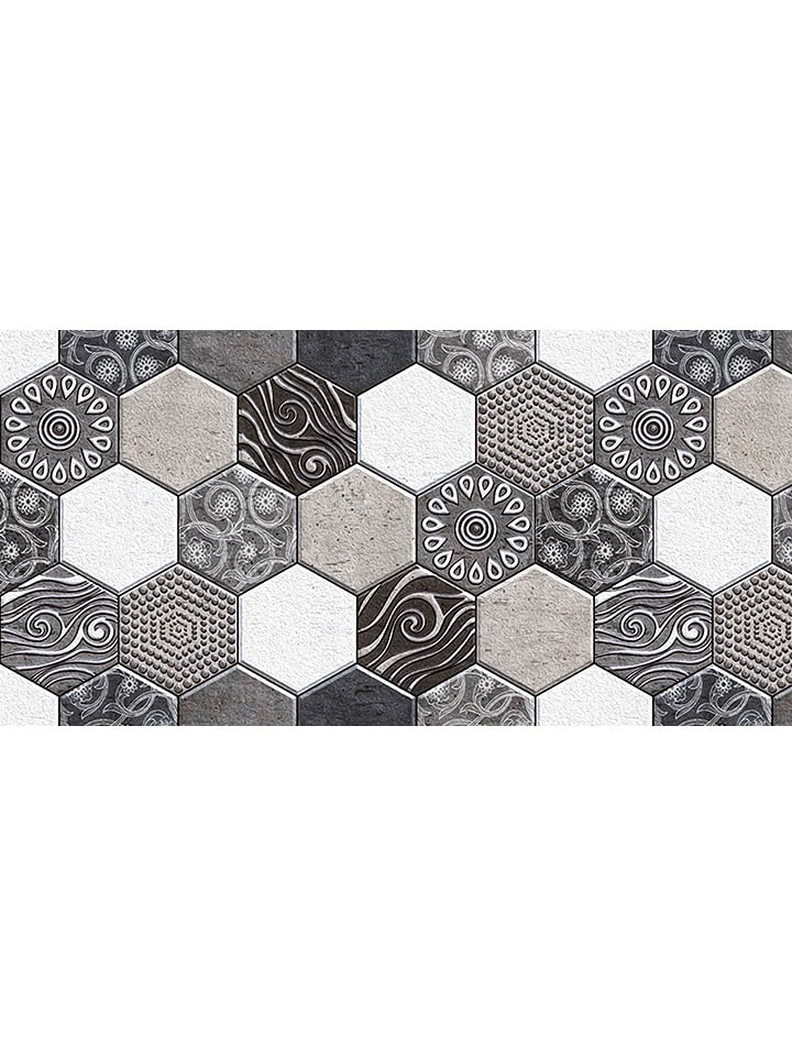 deco Rugs & Carpet Dywan winylowy w kolorze szarym rozmiar: 50x150 cm