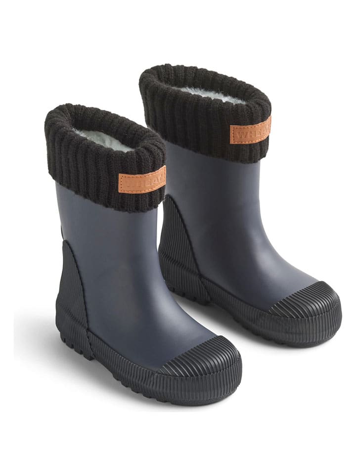 Wheat Kalosze "Wader" w kolorze granatowym rozmiar: 29
