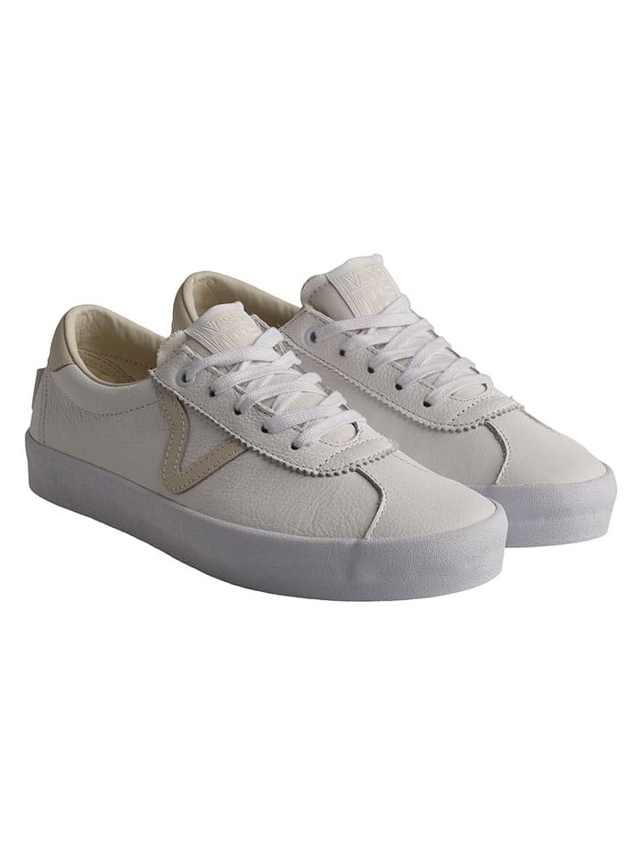 Vans Skórzane sneakersy "Sport" w kolorze białym rozmiar: 44