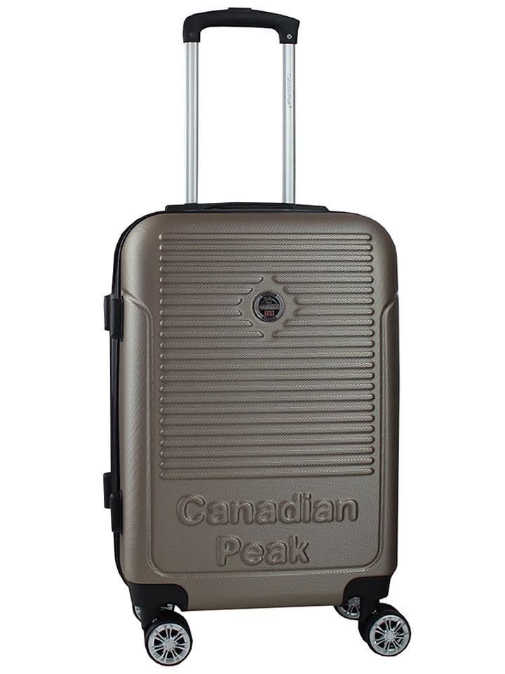 Canadian Peak Walizka "Santiagoeak" w kolorze jasnobrązowym - 34 x 53 x 21 cm rozmiar: onesize