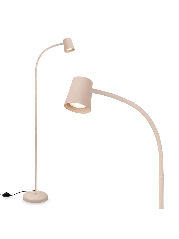 Briloner Lampa stojąca w kolorze beżowym - wys. 127,5 x Ø 21 cm rozmiar: onesize