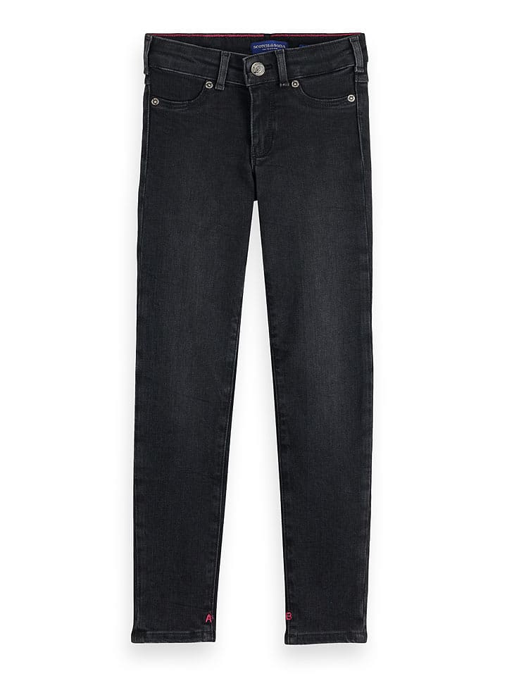 Scotch & Soda Dżinsy - Skinny fit - w kolorze czarnym rozmiar: 176