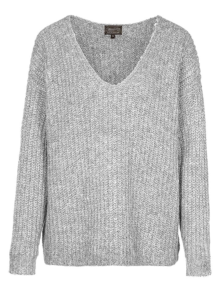 Herrlicher Sweter "Lini" w kolorze szarym rozmiar: XL