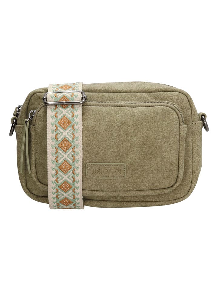 Beagles Torebka w kolorze khaki - 18 x 12 x 4 cm rozmiar: onesize