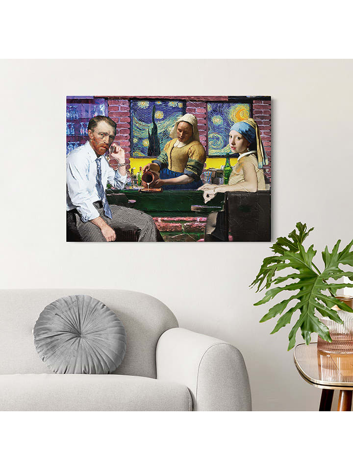 Orangewallz Druk na płótnie rozmiar: 50x70 cm