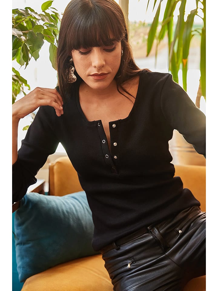 Olalook Koszulka w kolorze czarnym rozmiar: S