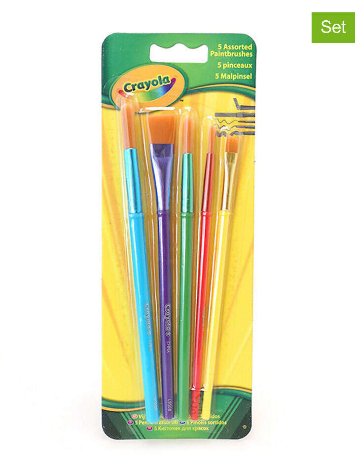 Crayola Pędzle (5 szt.) - 3+ rozmiar: onesize