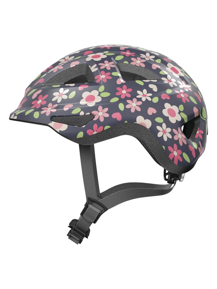 ABUS Kask rowerowy "Anuky 2.0 ACE" w kolorze szaro-różowo-zielonym rozmiar: 46-52 cm