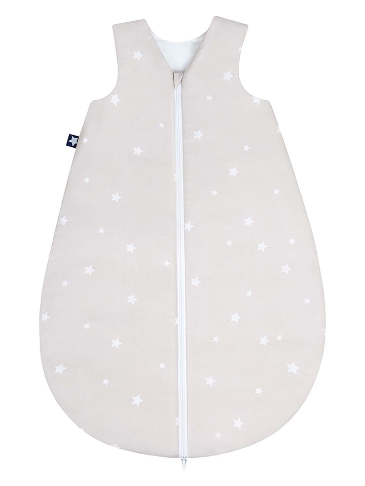 Julius Zöllner Śpiworek letni "Stern" w kolorze beżowym - TOG 0,5 rozmiar: 110 cm