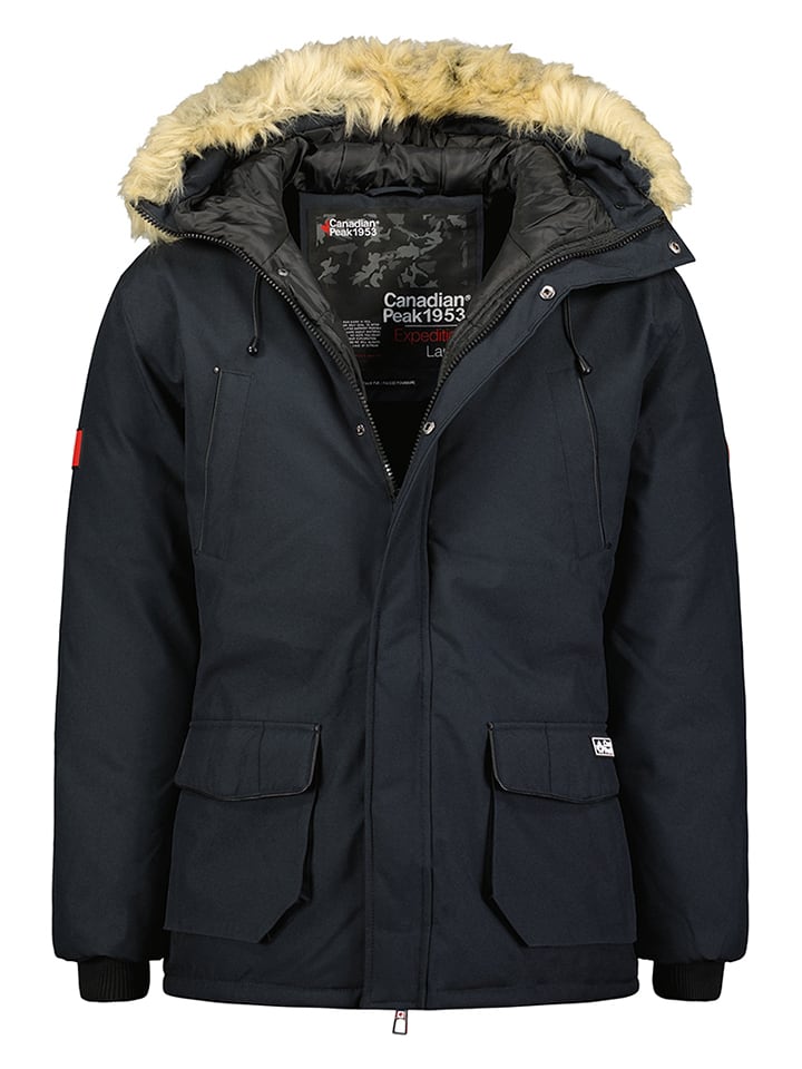 Canadian Peak Parka zimowa "Claudeak" w kolorze granatowym rozmiar: 164
