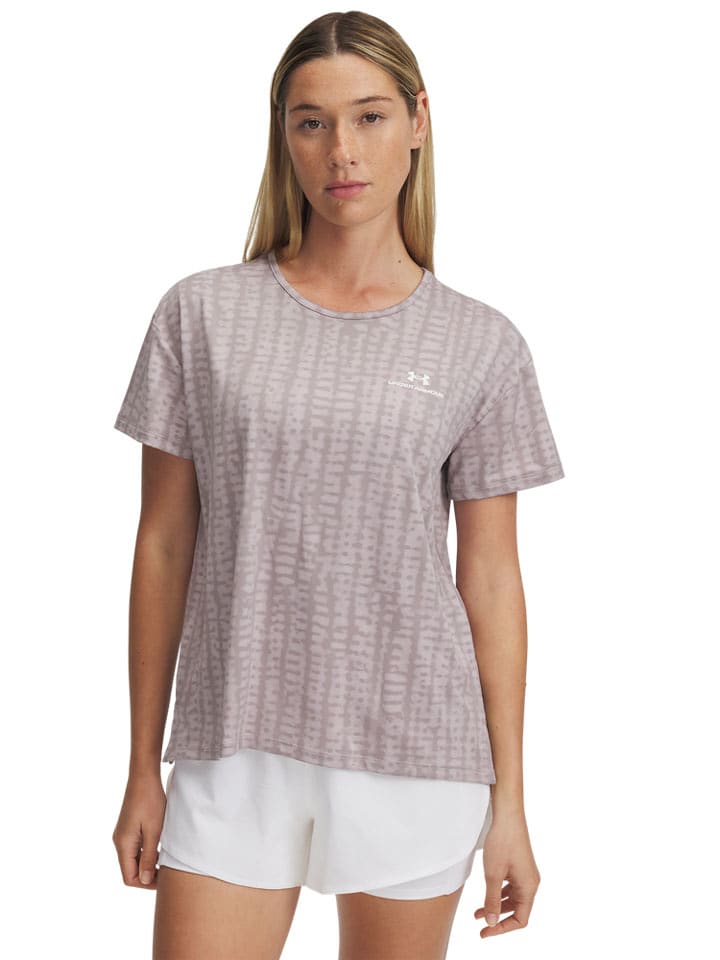 Under Armour Koszulka sportowa "Vanish Energy 2.0" w kolorze fioletowym rozmiar: L