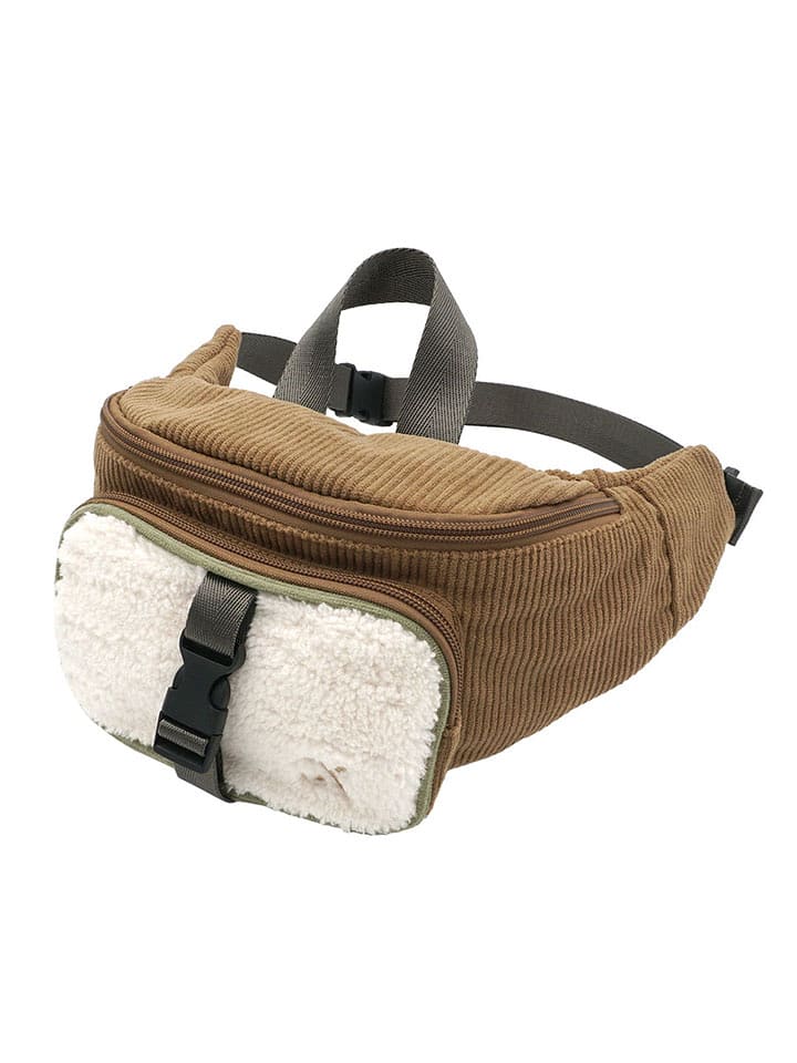 MaxiMo Saszetka w kolorze brązowo-kremowym - 37 -14 cm rozmiar: onesize