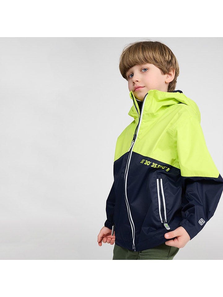 COOL CLUB Kurtka funkcyjna w kolorze zielono-granatowym rozmiar: 110