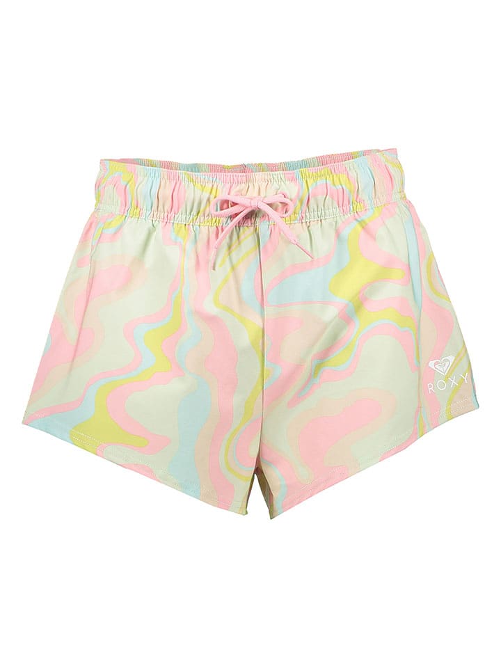 Roxy Szorty w kolorze jasnoróżowym ze wzorem rozmiar: L