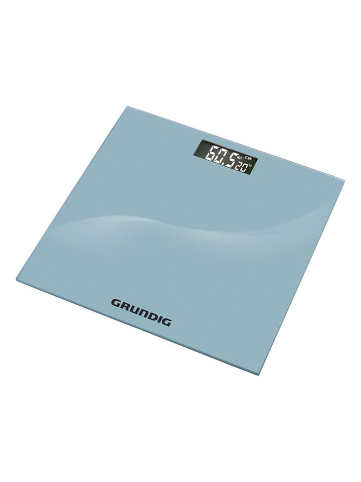 GRUNDIG Waga osobowa w kolorze srebrnym - 35 x 29 cm rozmiar: onesize