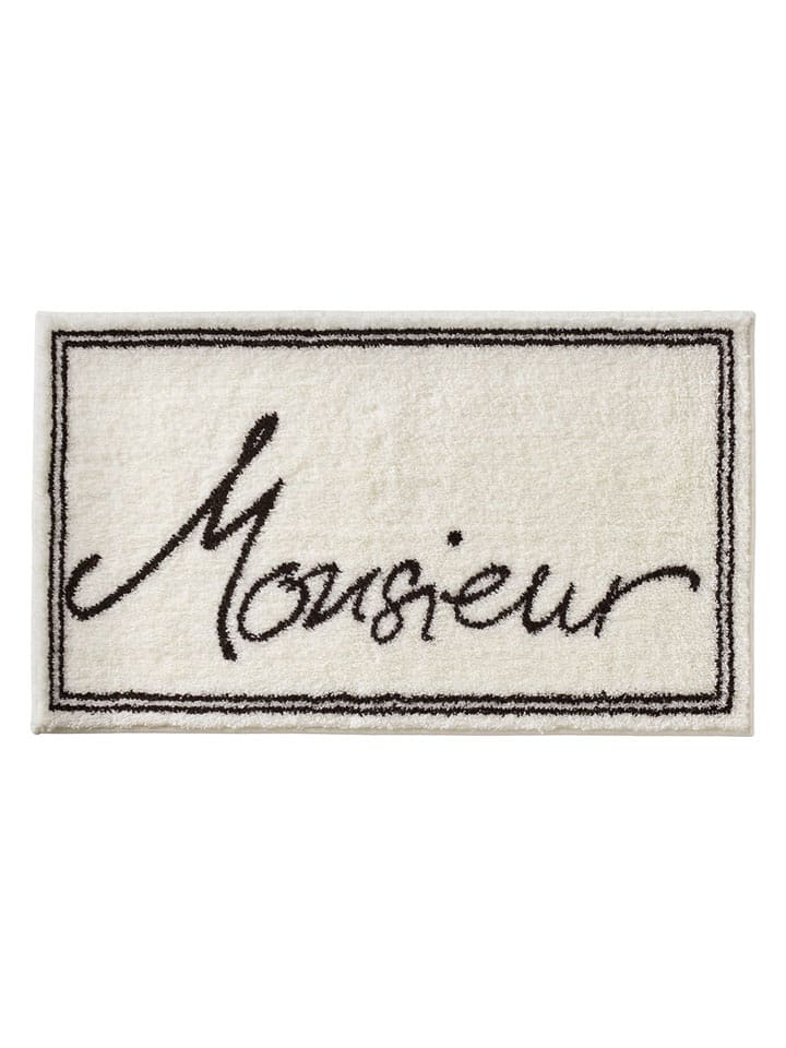 heine home Dywanik łazienkowy w kolorze kremowym rozmiar: 80x150 cm