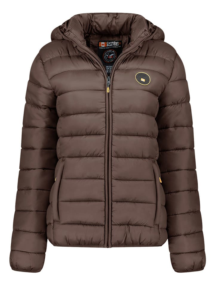 Canadian Peak Kurtka pikowana "Atikamapeak" w kolorze brązowym rozmiar: XL