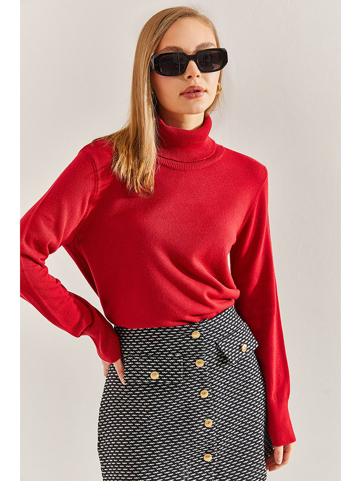 Bianco Lucci Golf w kolorze czerwonym rozmiar: S