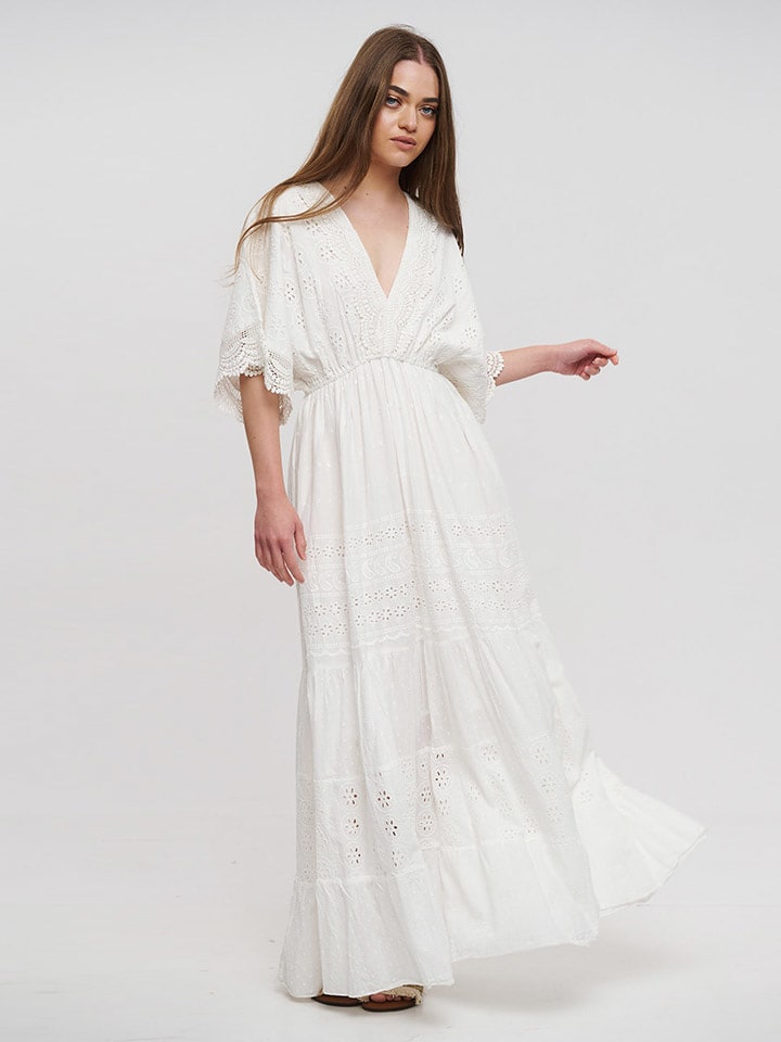 BLE Sukienka w kolorze białym rozmiar: onesize