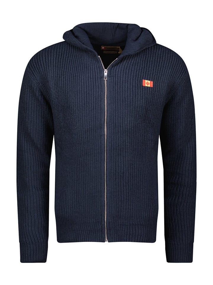 Canadian Peak Kardigan w kolorze granatowym rozmiar: 3XL