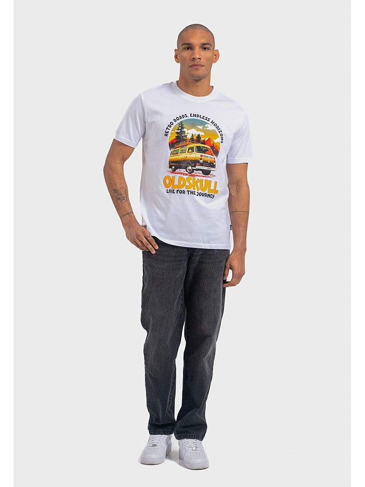 OLDSKULL Koszulka w kolorze białym rozmiar: M