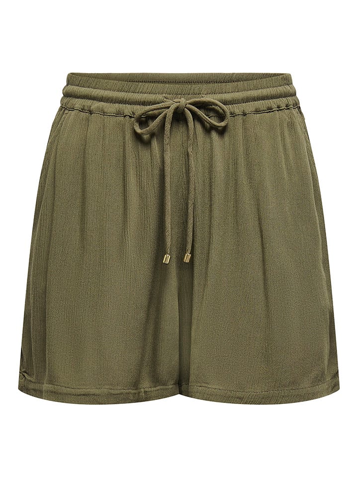 ONLY Szorty "Chiara" w kolorze khaki rozmiar: XS