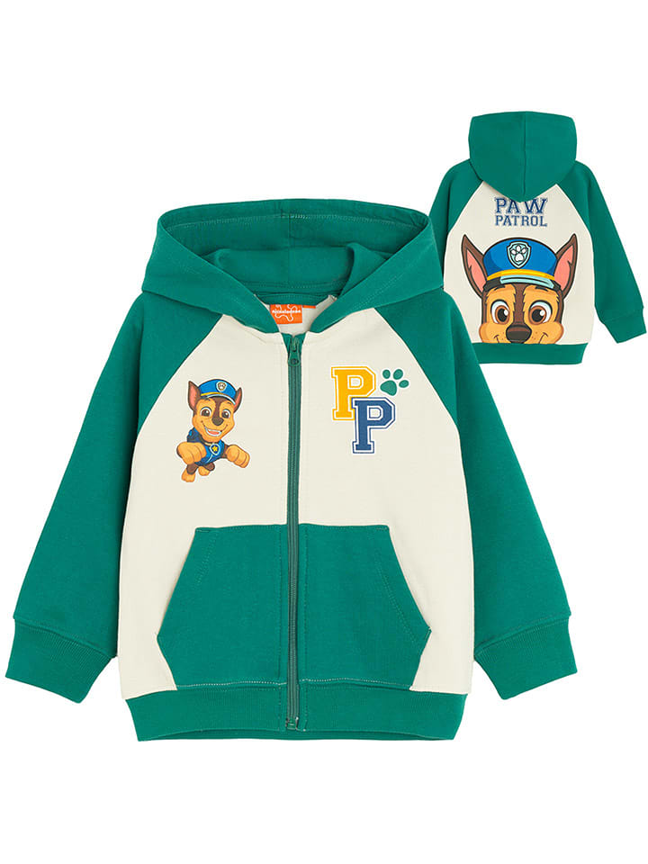 COOL CLUB Bluza w kolorze zielono-kremowym rozmiar: 116