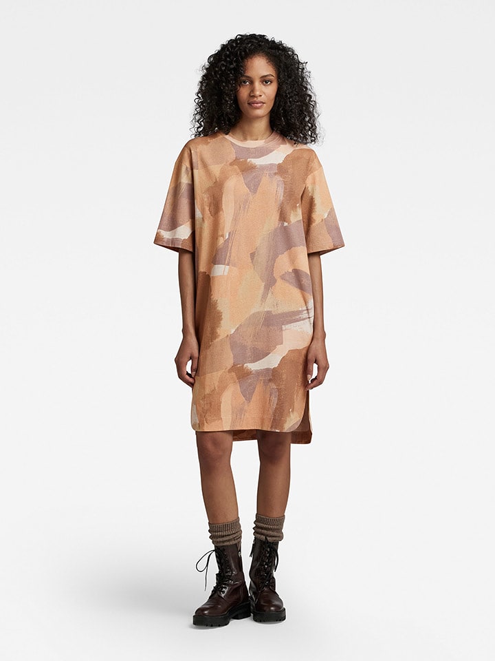G-Star Sukienka w kolorze jasnobrązowym rozmiar: L