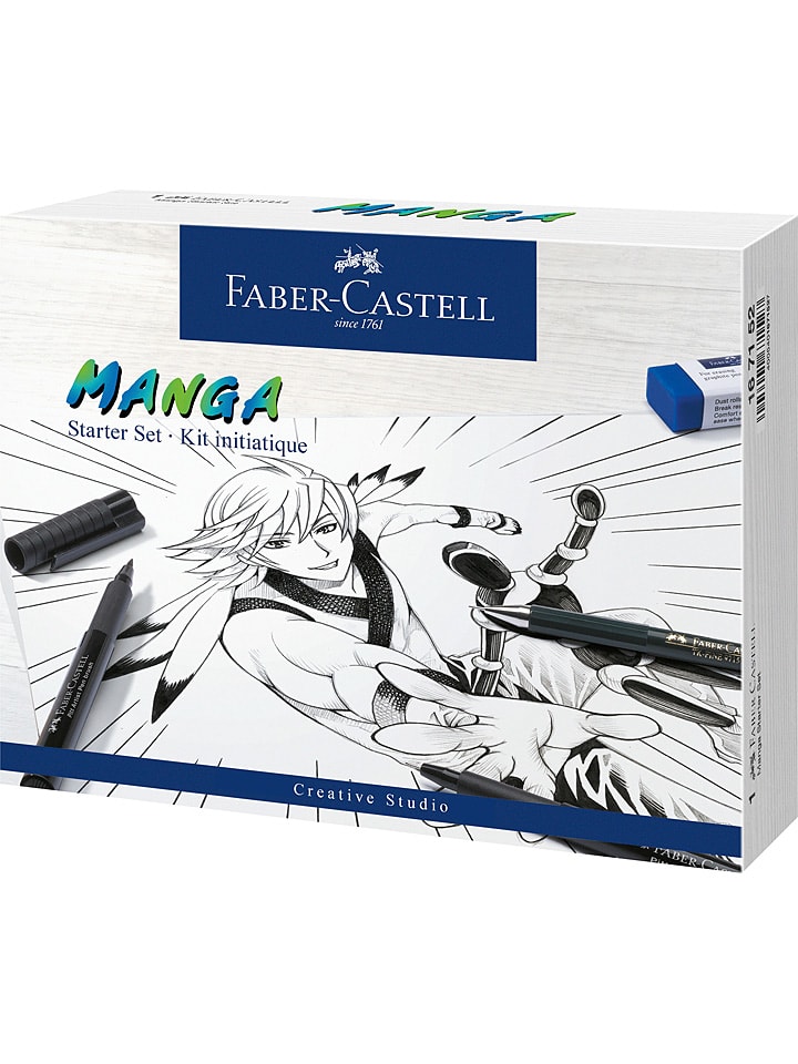 Faber-Castell 9-częściowy zestaw "Manga" rozmiar: onesize