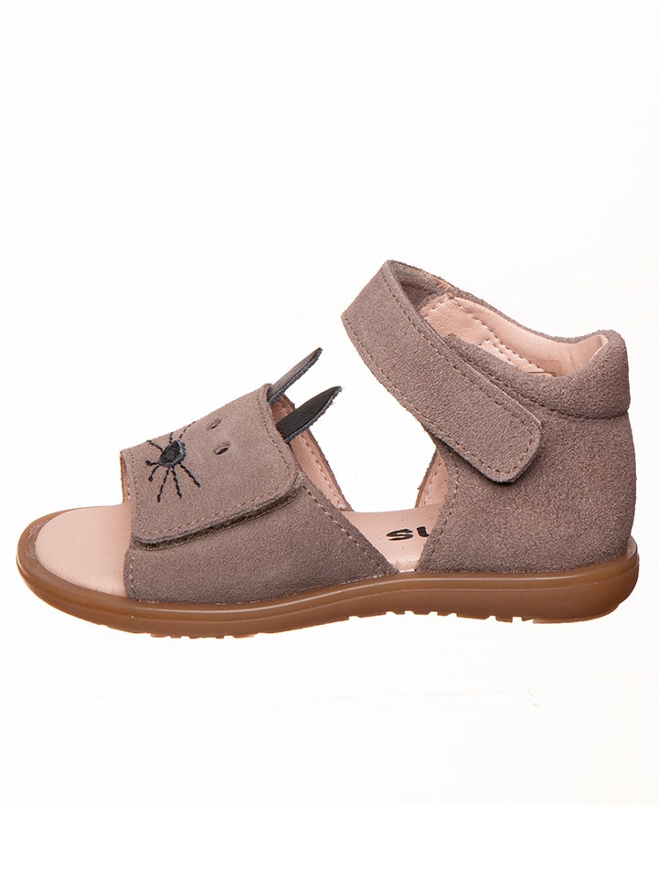 kmins Skórzane sandały w kolorze brązowym rozmiar: 31