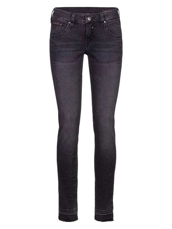 Herrlicher Dżinsy "Touch" - Slim fit - w kolorze czarnym rozmiar: W28