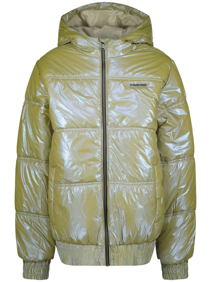 Vingino Kurtka pikowana w kolorze khaki rozmiar: 92