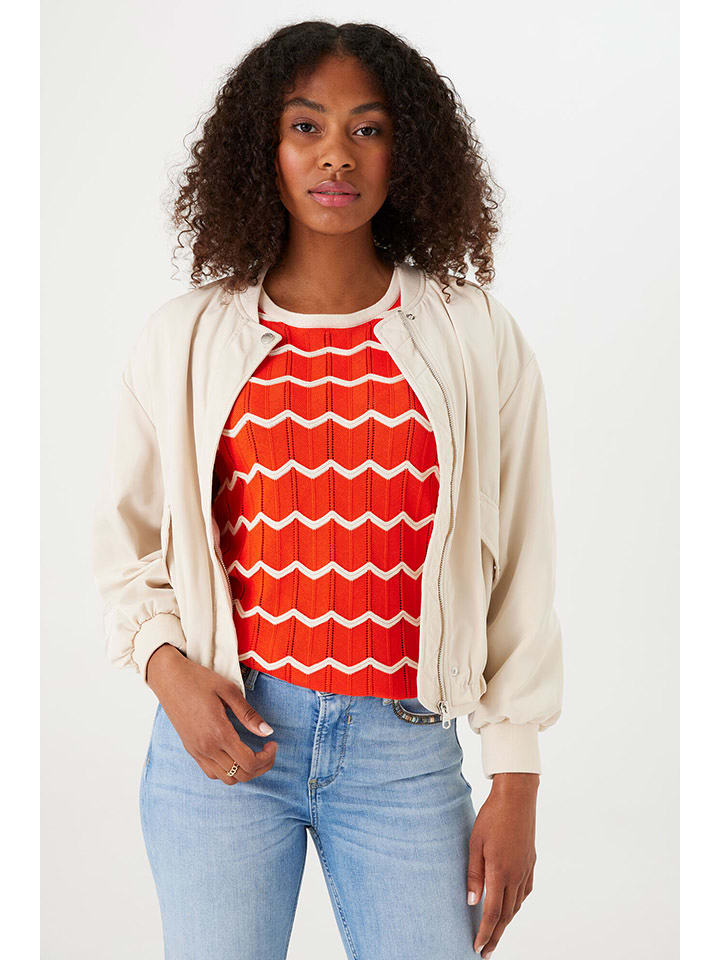 Garcia Kurtka w kolorze kremowym rozmiar: XXL