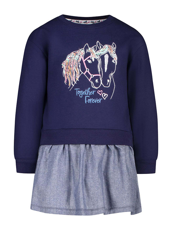 Salt and Pepper Sukienka w kolorze granatowym rozmiar: 116