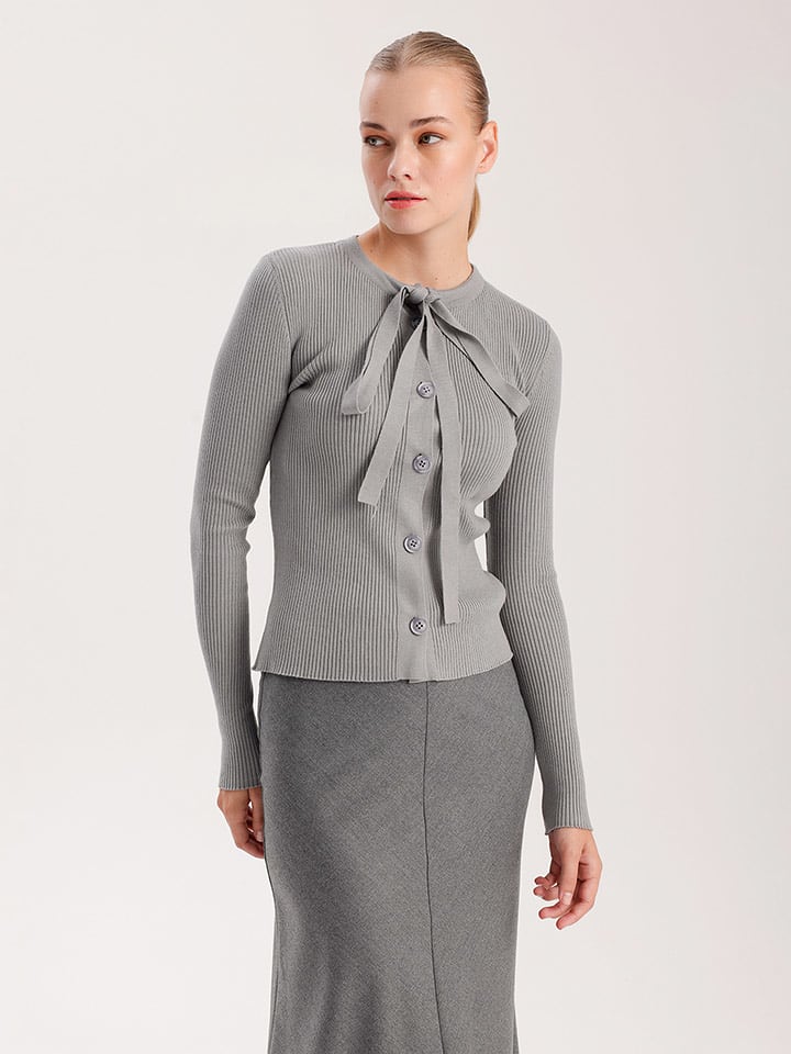 BGN Kardigan w kolorze szarym rozmiar: 40