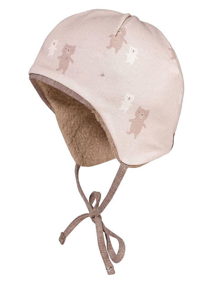 MaxiMo Czapka w kolorze szaroróżowym rozmiar: 45 cm