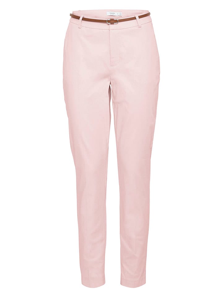 b.young Spodnie chino w kolorze jasnoróżowym rozmiar: 44