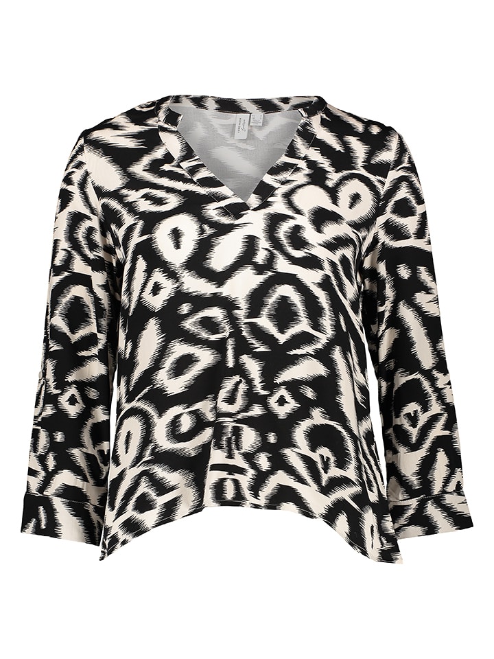 Vero Moda Bluzka w kolorze czarno-kremowym rozmiar: XS