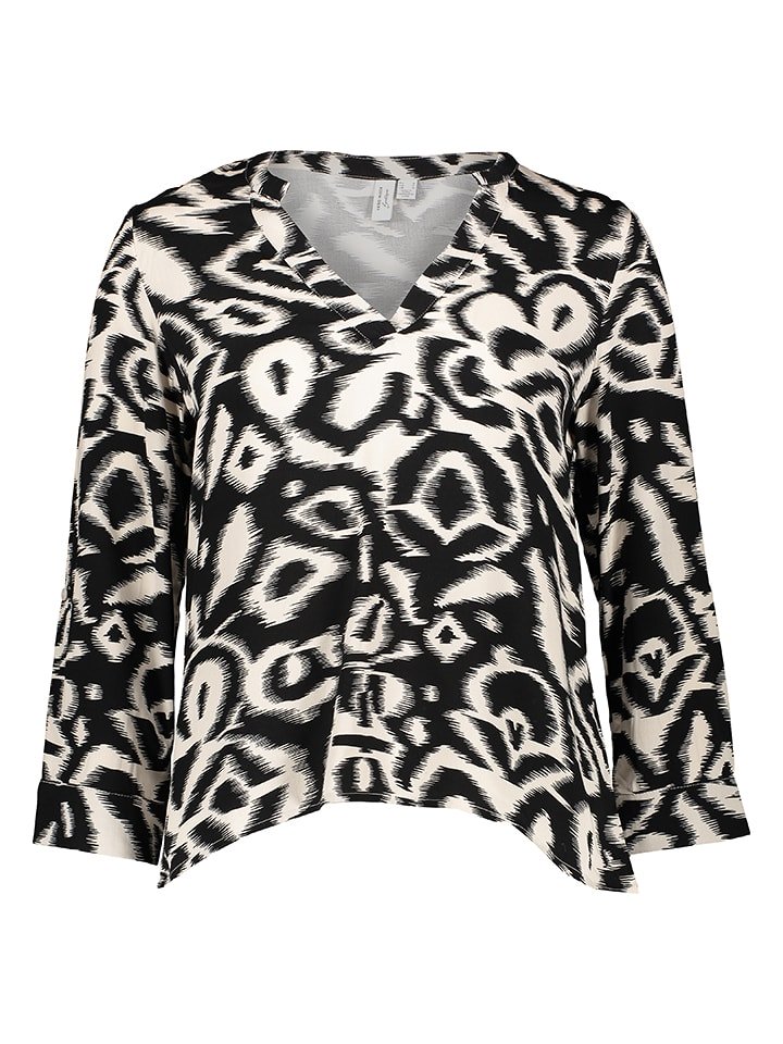 Vero Moda Bluzka w kolorze czarno-kremowym rozmiar: XS