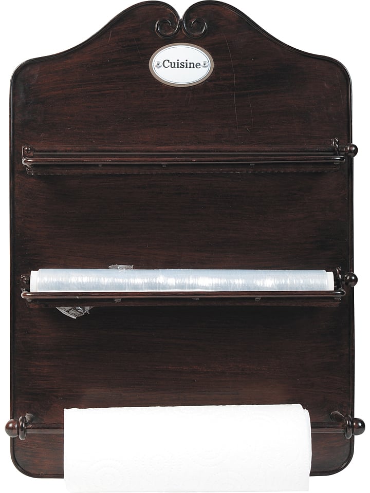 Anticline Uchwyt w kolorze brązowym na ręcznik kuchenny - 35,5 x 49 x 10 cm rozmiar: onesize