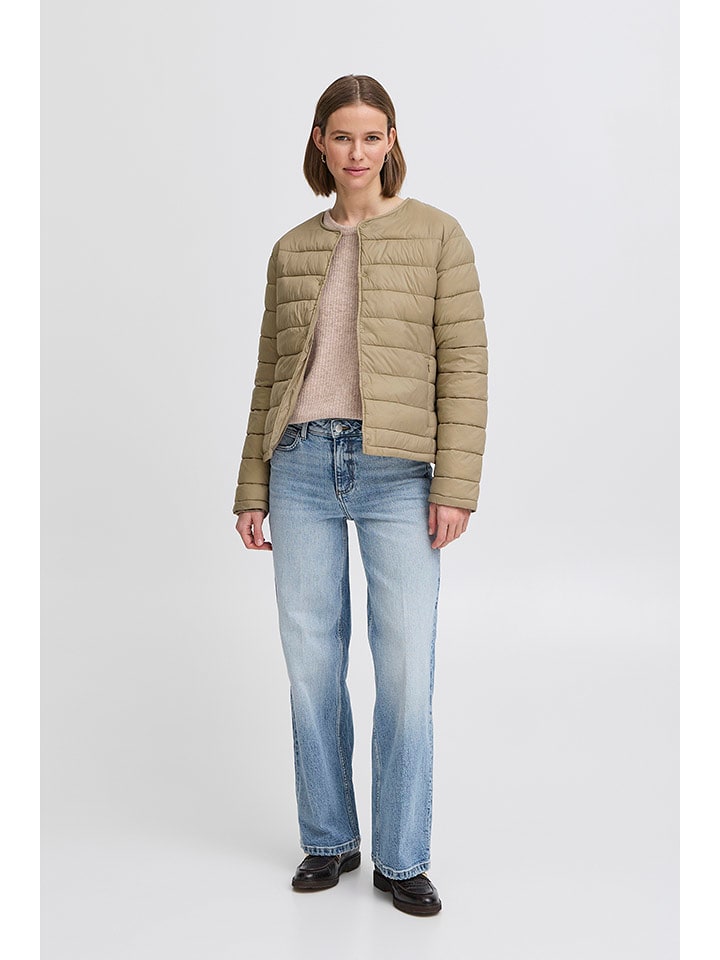 b.young Kurtka pikowana w kolorze jasnobrązowym rozmiar: 38