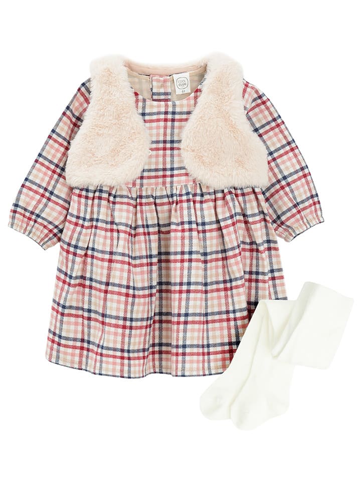 COOL CLUB 3-częściowy zestaw ze wzorem rozmiar: 74