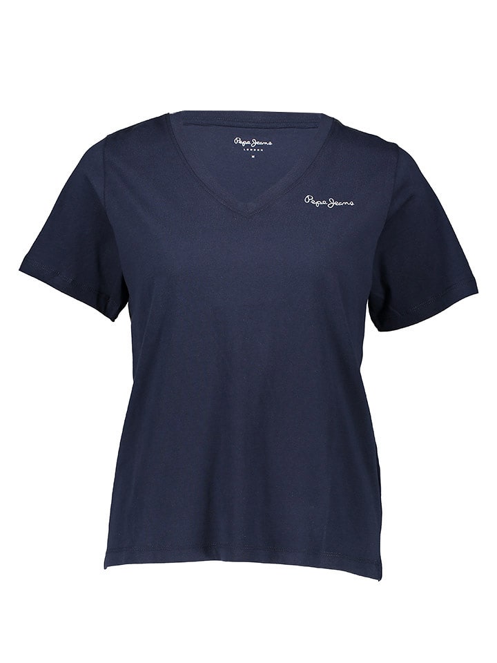 Pepe Jeans Koszulka w kolorze granatowym rozmiar: XS