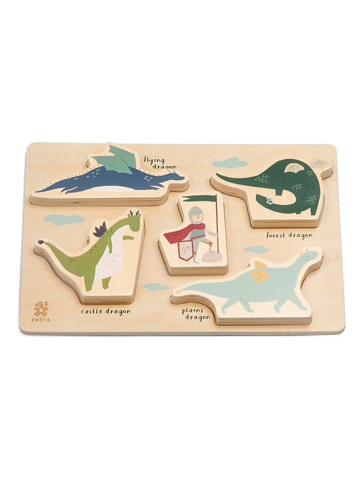 Sebra Układanka "Dragon Tales" - 12 m+ rozmiar: onesize