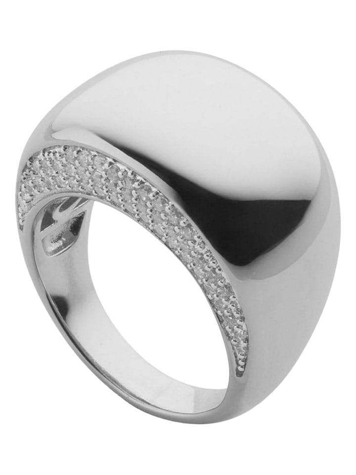 U.S. Polo Assn. Pierścionek z kryształami rozmiar: 54,5