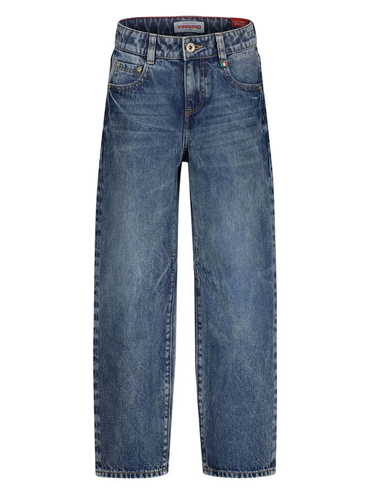 Vingino Dżinsy - Comfort fit - w kolorze niebieskim rozmiar: 170