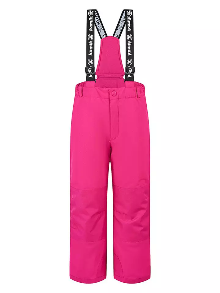 Kamik Spodnie narciarskie "Regan" w kolorze różowym rozmiar: 110
