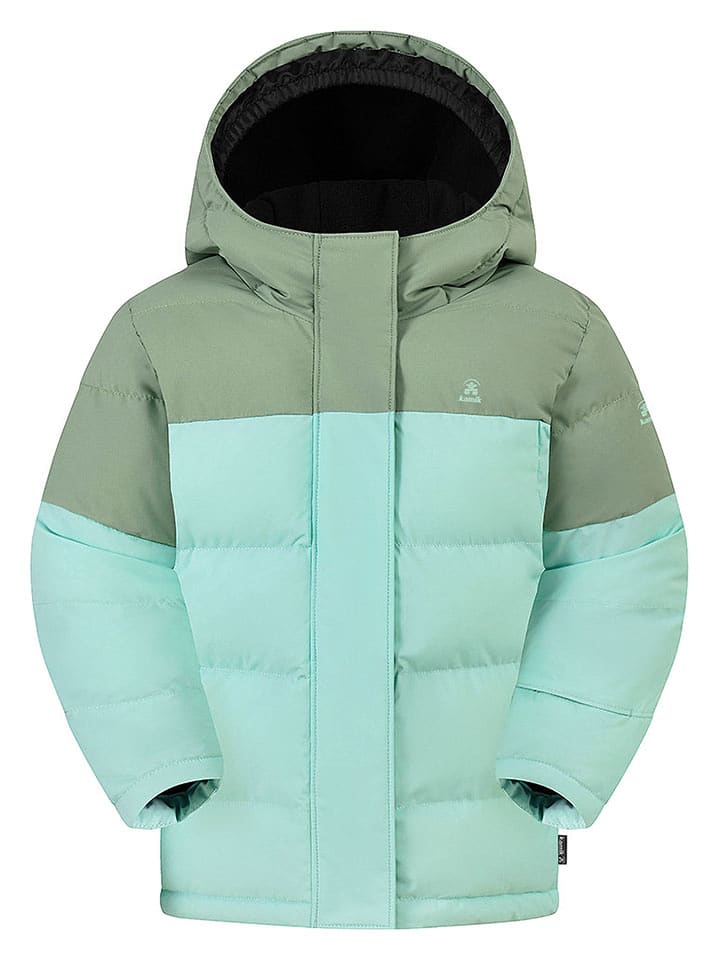 Kamik Kurtka zimowa "Lola" w kolorze turkusowym rozmiar: 116