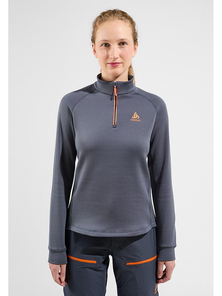 Odlo Bluza polarowa "Berra" w kolorze granatowym rozmiar: S